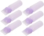 Ipetboom Hair Oiling Applicator Bottle Comb Pcs Set Scaled Dye Bottle Hair Dye Applicator for Home Use