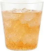 Toyo Sasaki B-21109CS-C745 Glass Rock Glass, Thin Ice Array Cut, On The Rock, 10.0 fl oz (305 ml), Made in Japan, Dishwasher Safe, Break-Resistant, Shochu Glass, Whiskey Glass, Glass Cup, Thin,