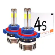 NEW 2x 4S H13 9008 LED Headlight Bulb 80W COB Super Bright 6000K White LED Kit (for: Mitsubishi)