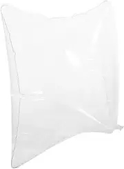 TOKIDNY Clear Inflatable Pillow Insert Water Resistant Cushion for Sofa Car Camping and Travel Material Ergonomic Design for Comfort