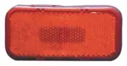 Fasteners Unlimited 003-59L Command Electronics Rounded Corner Led Light-Red ...