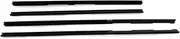 4 PCS Inner DOORCARD Window Scraper Compatible with VW Compatible with Golf Compatible with Jetta MK2 Automotive Seals