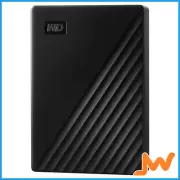 WD My Passport 6TB Portable Hard Drive - Black