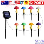 Solar Mushroom Lights Outdoor Decor Whimsical Yard Art For Yard Decor Gnome”