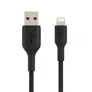 Belkin BoostCharge Lightning to USB-A 0.15M Cable for Apple Devices - Black