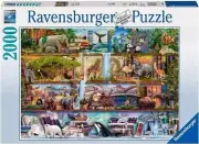Ravensburger Aimee Stewart Wild Kingdom Shelves 2000 Pc Puzzle