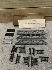 Tyco HO Scale 17 Piece Bridge and Trestle Set No. 909-109-S In Original Box