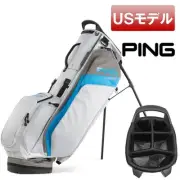 (US Model) Pin Hoofer Stand Bag Light Grey Blue Graphite PING Golf Bag HOOFER
