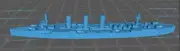 Cruiser - Kolberg - German Navy - Wargaming - Axis and Allies - Naval Miniature