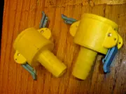 *TWO* 3/4" Type C Camlock Female Coupler x Hose Barb NYGLASS Hose Fitting