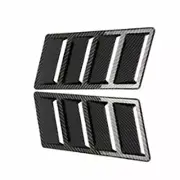 Car Front Bonnet Hood Vent Louver Scoop Air-Flow Inlet Cooling Cover Decoration