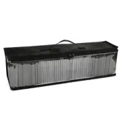 Clear TPU Disc Storage Bag with Handle Zippers Closures for 50Discs Total Holder
