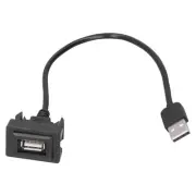 Hot Extension Charger USB Port Cable Adapter Adaptor Auto Socket Outlet ABS CRY