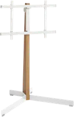 "Vogels TV Floor Stand (Upto 77"") White & Oak"