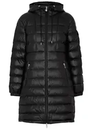 Moncler Amintore Quilted Shell Coat - Black - 2 (UK 12 / M) 2 (UK 12 / M)