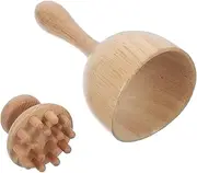 Octopus Massage Cup for Travel Wood Massage Tools Body Massager for Legs Neck and Back Compact for Home Use