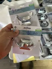 2 Pks Boston Harbor Robe Hook Chrome Double 7716939