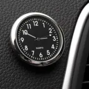 Mini Pocket Quartz Analog Watch Stick-On Clock Car Interior Accessories For Car (for: Mini)