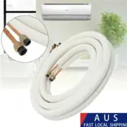 3m Insulated Copper Pipe Split Line Air Conditioner Pipe Fitting Pair Coil Tube