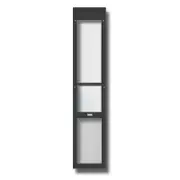 La Luna Pet Care - Large - Black - Folding Patio Pet Door Insert