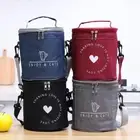 Portable Tote Thermal Lunch Box Picnic Bags Handbag Food Storage
