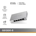 交換機 ZYXEL GS1200-5 5 千兆網管 VLAN、QOS、IGMP 史努比端口