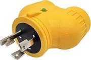 Parkworld 60899 NEMA L6-30 Splitter Adapter, Generator 30 AMP 3-Prong 250V Twist Lock Male Plug L6-30P to (2) L6-30R Female Receptacle