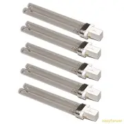 5pcs 9W 9 WATT UV-C REPLACEMENT LIGHT BULB LAMP FOR SUNSUN TETRA TURBO TWIST