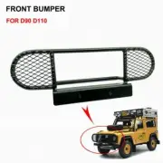 Metal CNC Front Bumper Guard Protection for 1/10 D90 D110 RC4WD RC Crawler Car