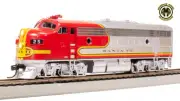 Broadway Limited 8330 HO ATSF EMD F3A Warbonnet Stealth 1960 Configuration #26C