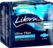 Libra Ultra Thin Regular Pads with Wings