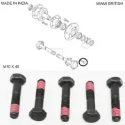 LAND ROVER DRIVE FLANGE BOLT x5 DEFENDER RANGE CLASSIC DISCOVERY 1 BX110095 MB