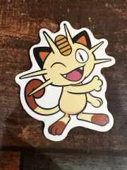 Meowth Pokémon Sticker Cute Cool Funny Notebook Tumblr Mug Laptop Skateboard