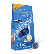 LINDOR Cookies and Creme White Chocolate Candy Truffles, Chocolates with Smooth,