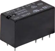 12V DC 8A DPDT PCB Mount Relay NT75-2C-Z-0.41-5 1PCS