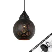 Snap Lighting Marrakesh Bell Metal Downlight to Pendant Light Conversion Kit