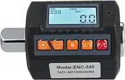 ACAGALA ENC-340 Digital Display Torque Meter Wrench Torque Tester 1/2'' Drive & Includes Adapters for 3/8'' and 1/4'' with Sound Light Alarm Function High Accuracy 4 Torque Units Backlit Display