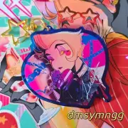 Original Hazbin Hotel‌ Lucifer Morningstar Cosplay Acrylic Key Ring Pendant Gift