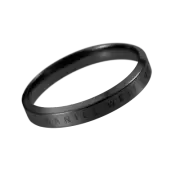 Daniel Wellington Classic Black Ring - Size 60