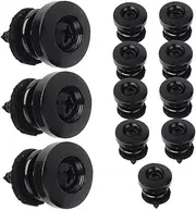 KAILIKETIY Strap Locks Guitar 12pcs Set Guitar Strap Buttons End for Boys and Girls Easy Install