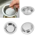 Stainless Steel Food Hair Stopper Colander Plug Filter Basket Sink Strainer