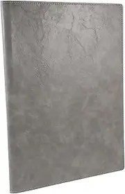 HONMEET Leather Folder for Business Trips Resume Folder Interview Binder Office Assistant for Organization