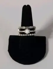 Paparazzi Pop Rival White Ring