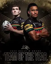 PENRITH PANTHERS team player POSTER ,BARGAIN,NRL RUGBY , DALLY M 2