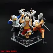 Restraint Acrylic Base for Running Dreamland LUFFY ACE SABO GARP Figure Chassis