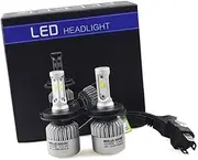 YOSADIER 2pcs LED Headlight Bulbs with Csp Chips Rainproof Design Fan Cooling Hour Lifespan for Cars and Trucks