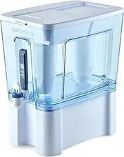 ZeroWater 52-Cup Ready-Read 5-Stage Water Filter Dispenser with Instant Read Out - 0 TDS for Improved Tap Water Taste - NSF Certified to Reduce Lead, Chromium, and PFOA/PFOS