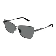 BOTTEGA VENETA metal rectangle sunglasses BV1195S UVA UVB protection NWT