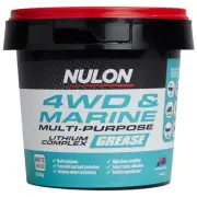 Nulon 4WD and Marine Multi-Purpose Lithium Complex Water Resistant Grease 500g