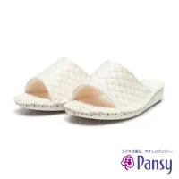 在飛比找momo購物網優惠-【PANSY】時尚高雅室內女拖鞋 白色(9384)